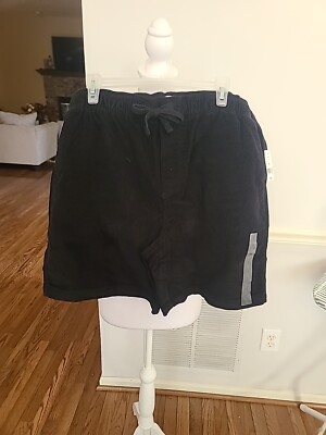 Dip Mens Corduroy Black Shorts NWT Size X-Large-image