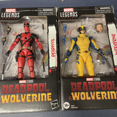 Deadpool & Wolverine Marvel Legends HASBRO Action Figures 6