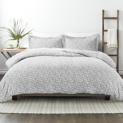 Linen Market Duvet Cover Queen (Gray) - Queen/Full, Wheatfield Gray -image