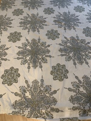 POTTERY BARN QUEEN SIZE DUVET COVER 1 SHAM BEIGE-image