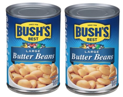 Bush's Best Large Butter Beans 2 Can Pack-image
