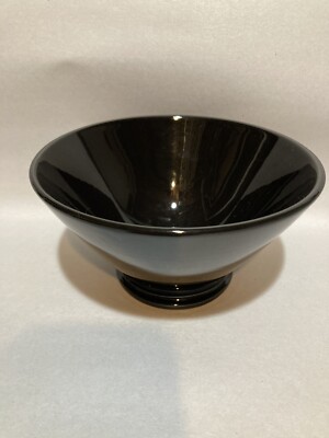Salins Studio France Black Round Bowl-image
