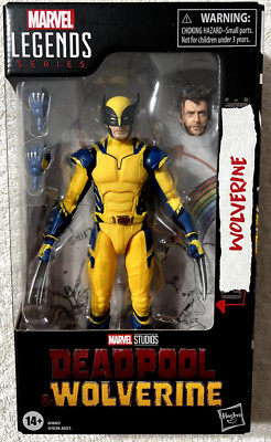 MARVEL LEGENDS DEADPOOL & WOLVERINE MOVIE WOLVERINE FIGURE **NEW**-image