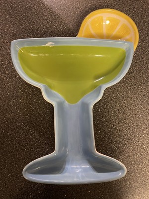 SONOMA Paradise Margarita Cocktail Chip Salsa Veggie Cracker Cheese Serving Tray-image